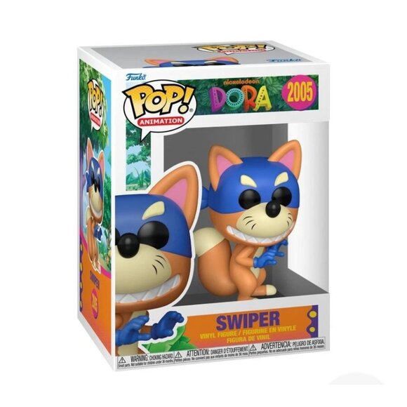 Funko Dora the Explorer - Boots Dora Swiper Pop! Vinyl Figure 3 SET + Protectors - Picture 4 of 13